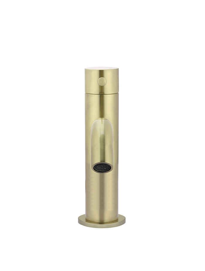 Piccola Basin Mixer Tap in Tiger Bronze | Meir #Colour_Tiger Bronze