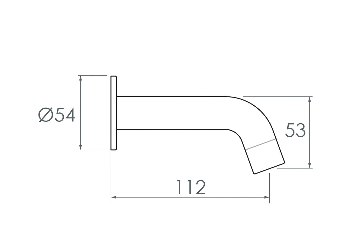 Soul Mini Wall Spout | ADP