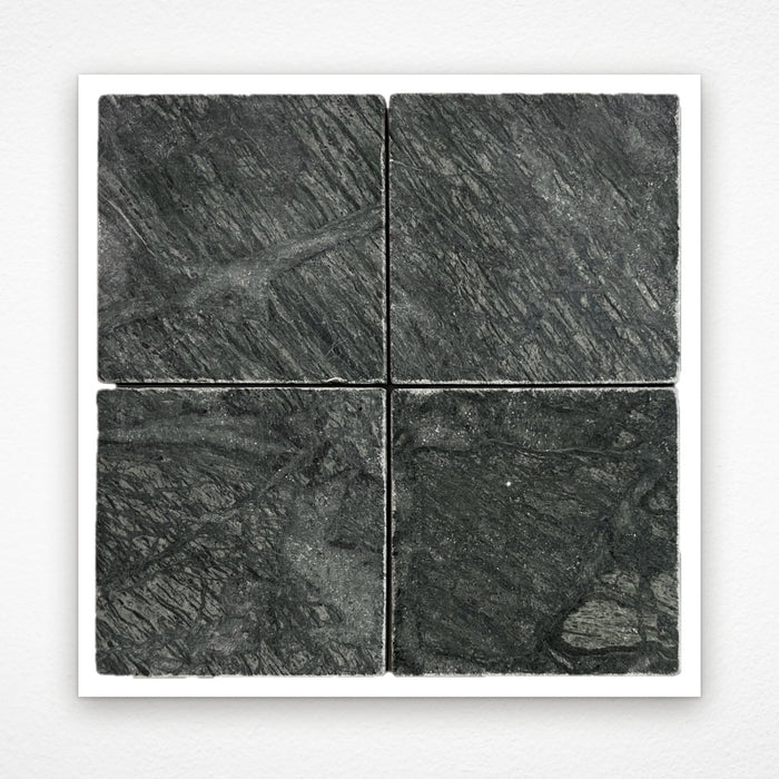Verde Square Marble Tile & Mosaic | Tumbled Natural Stone
