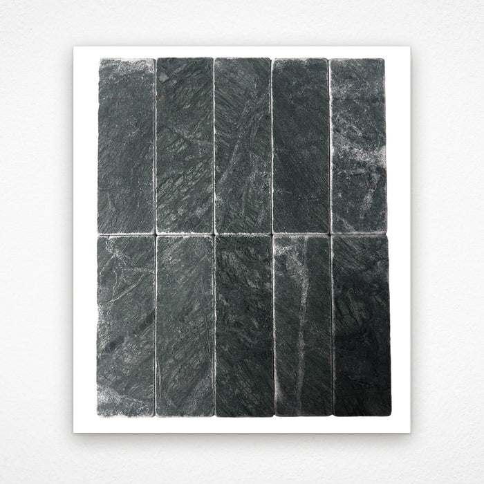 Verde Subway Marble Tile | Tumbled Natural Stone