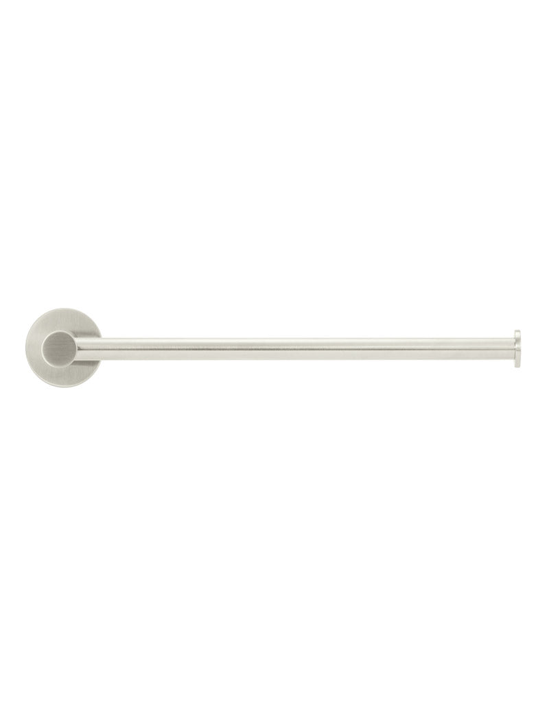 Round Guest Towel Rail in Brushed Nickel | Meir