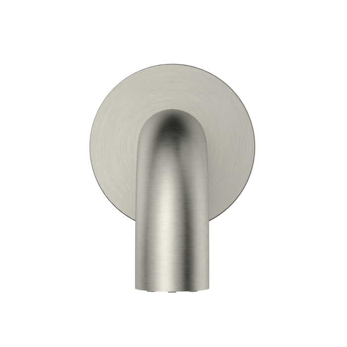 Universal Round Curved Spout 170mm in Brushed Nickel | Meir #Colour_Brushed Nickel