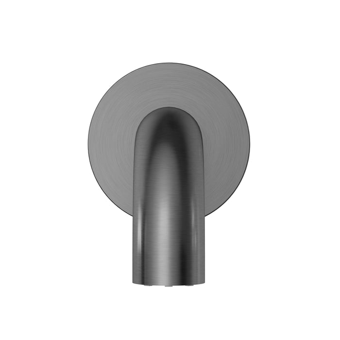 Universal Round Curved Spout 170mm in Shadow | Meir #Colour_Shadow