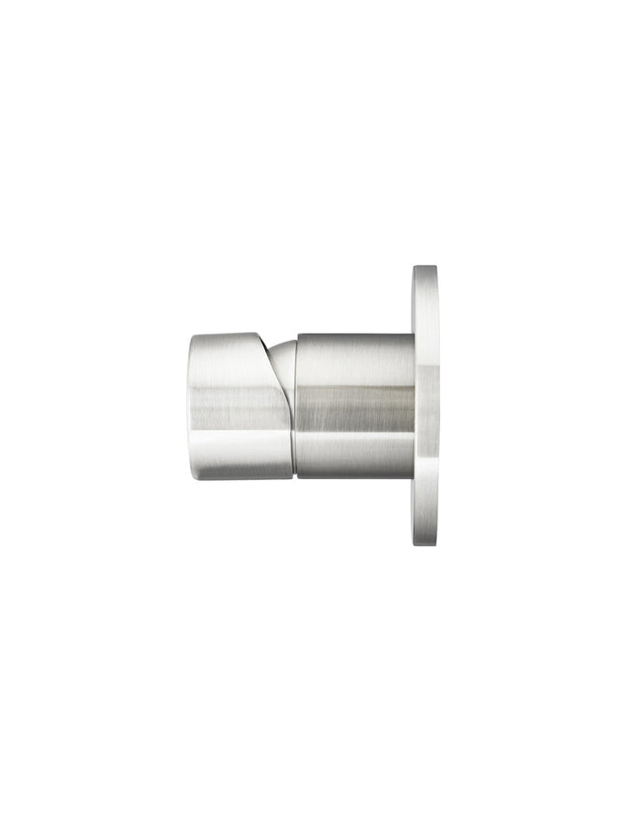 Round Wall Mixer Pinless Handle Trim Kit - In-wall Body Not Included in Brushed Nickel | Meir #Colour_Brushed Nickel