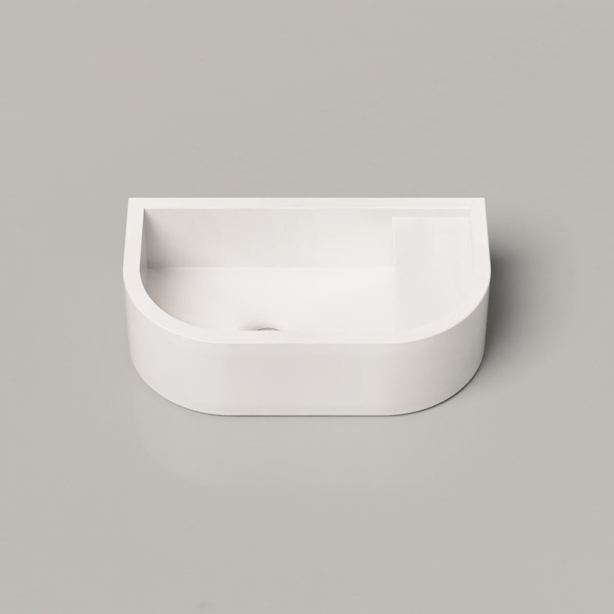 Nood Co Loop 01 Concrete Basin in Ivory | Nood Co