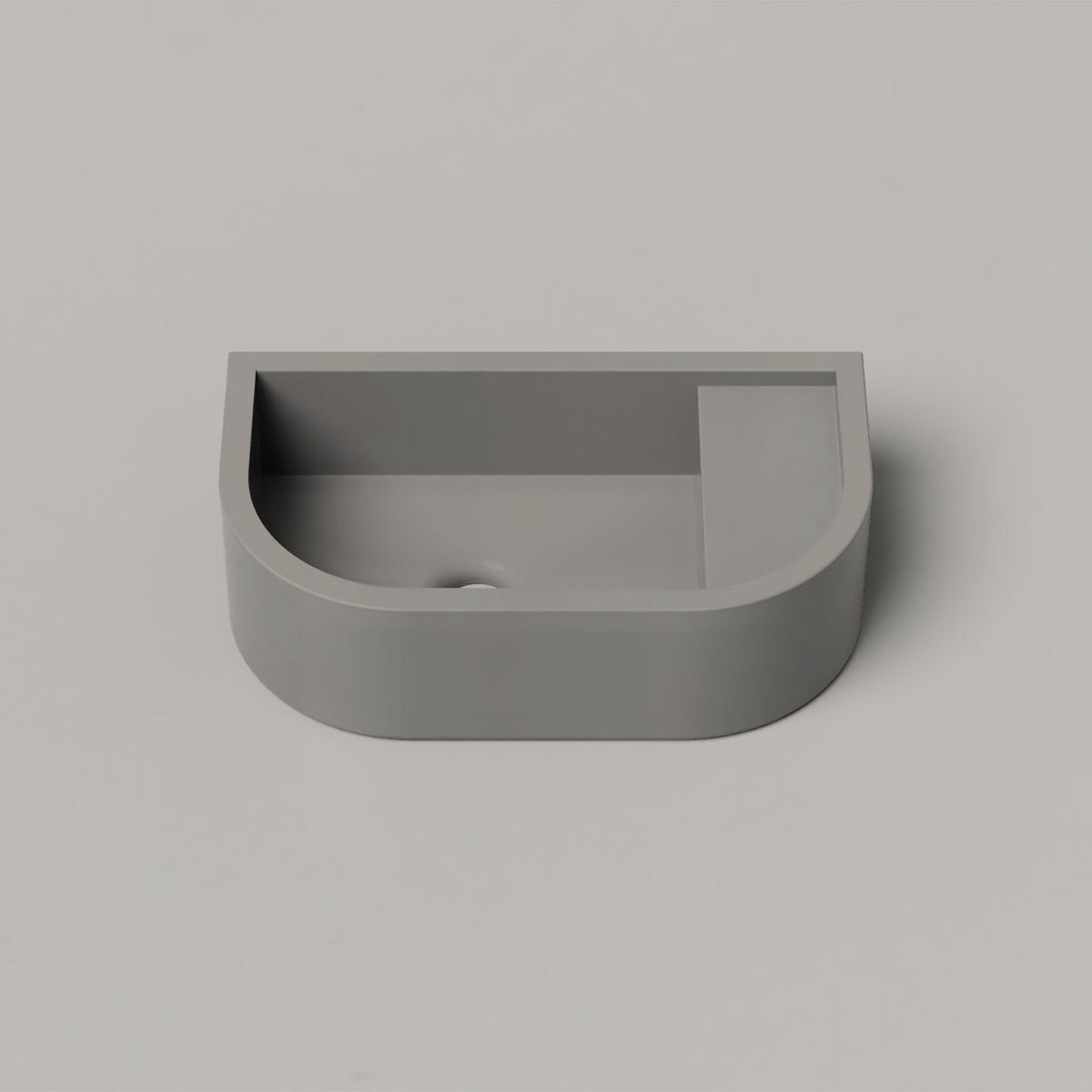 Nood Co Loop 01 Concrete Basin in Sky Grey | Nood Co