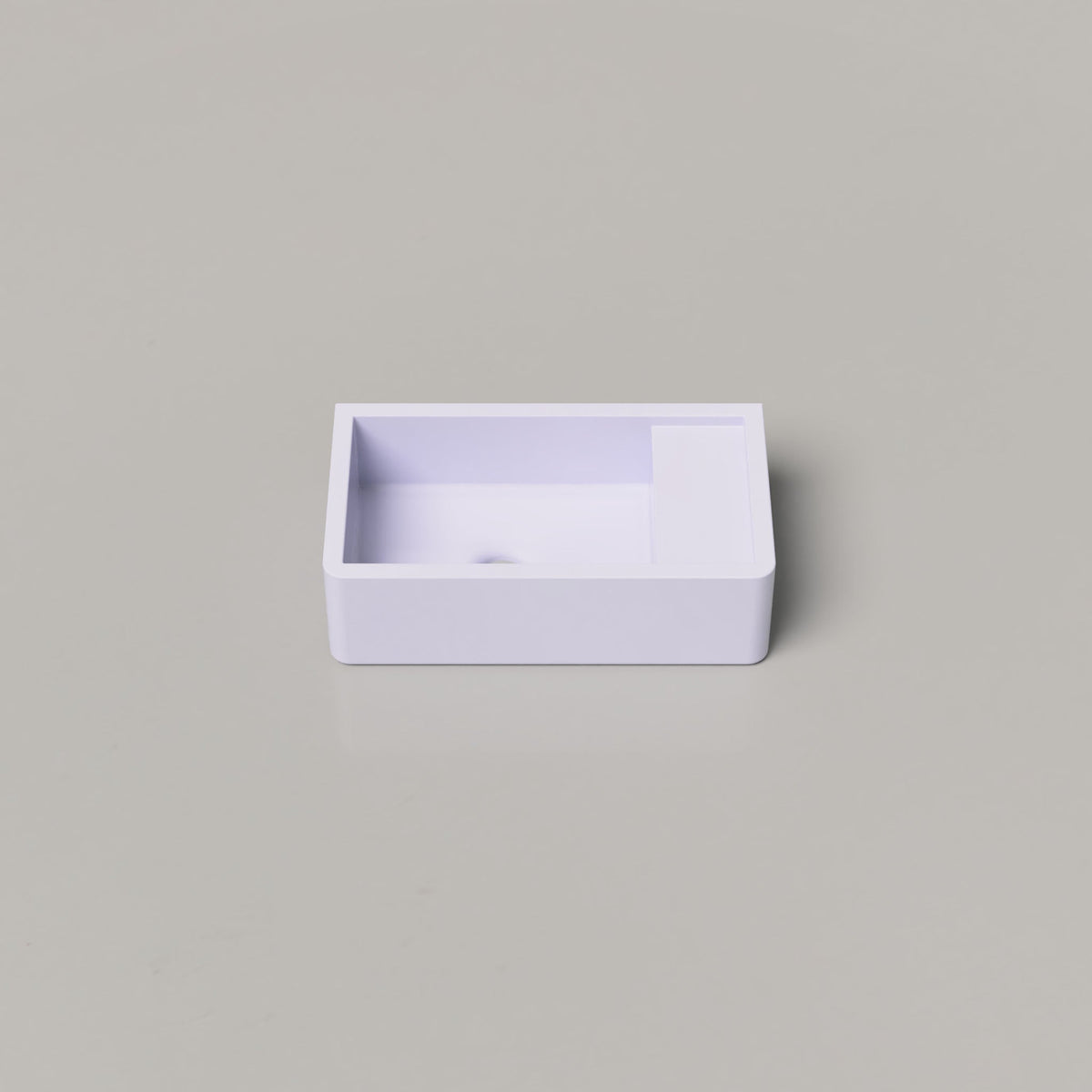 Nood Co Shelf 01 Concrete Basin in Lilac | Nood Co