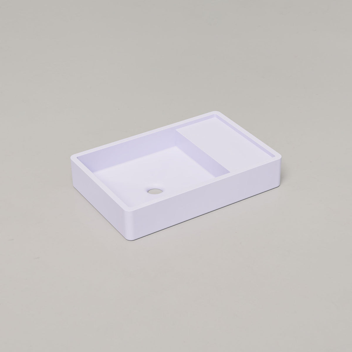 Nood Co Shelf 03 Concrete Basin in Lilac | Nood Co