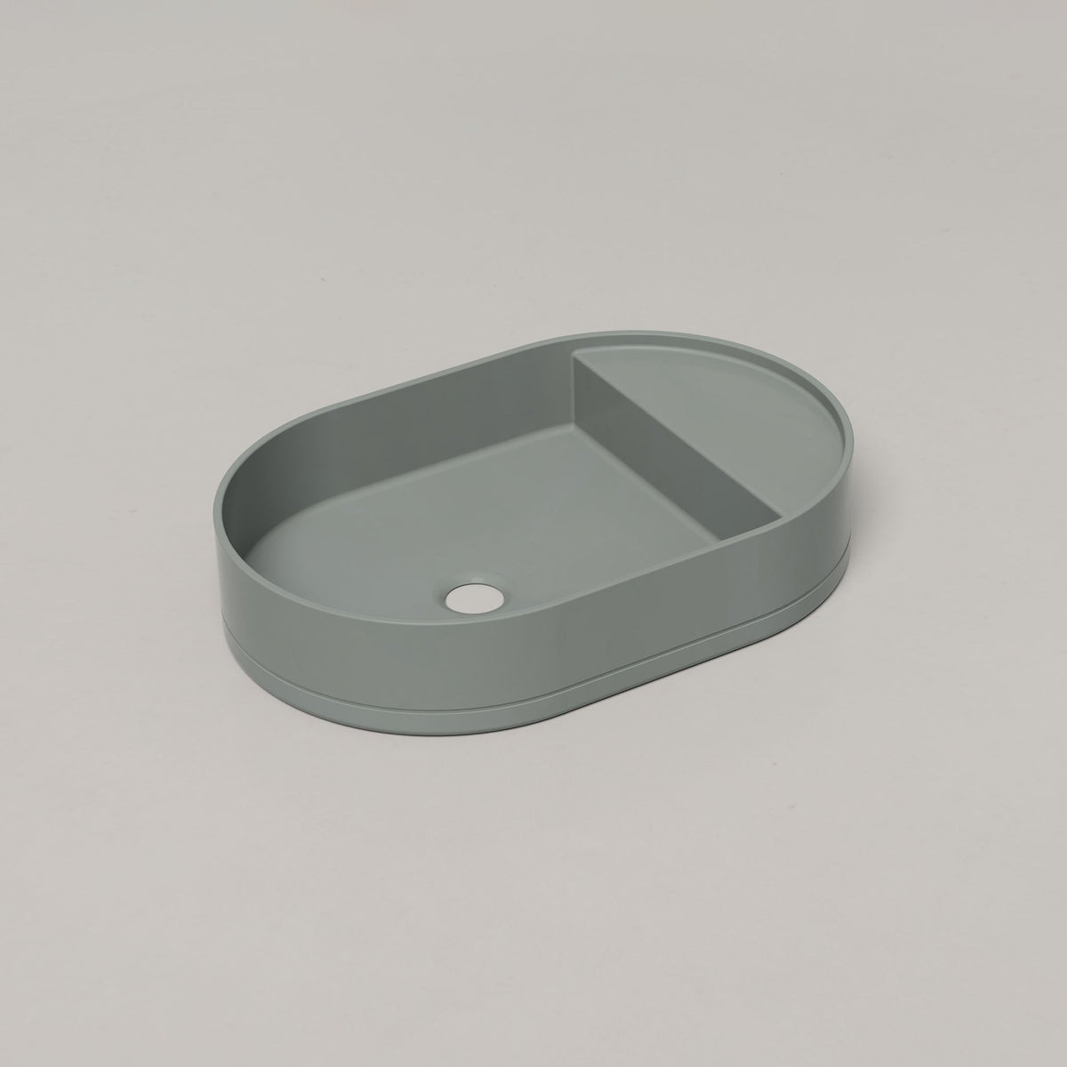Nood Co Shelf Oval Concrete Basin in Rowboat | Nood Co