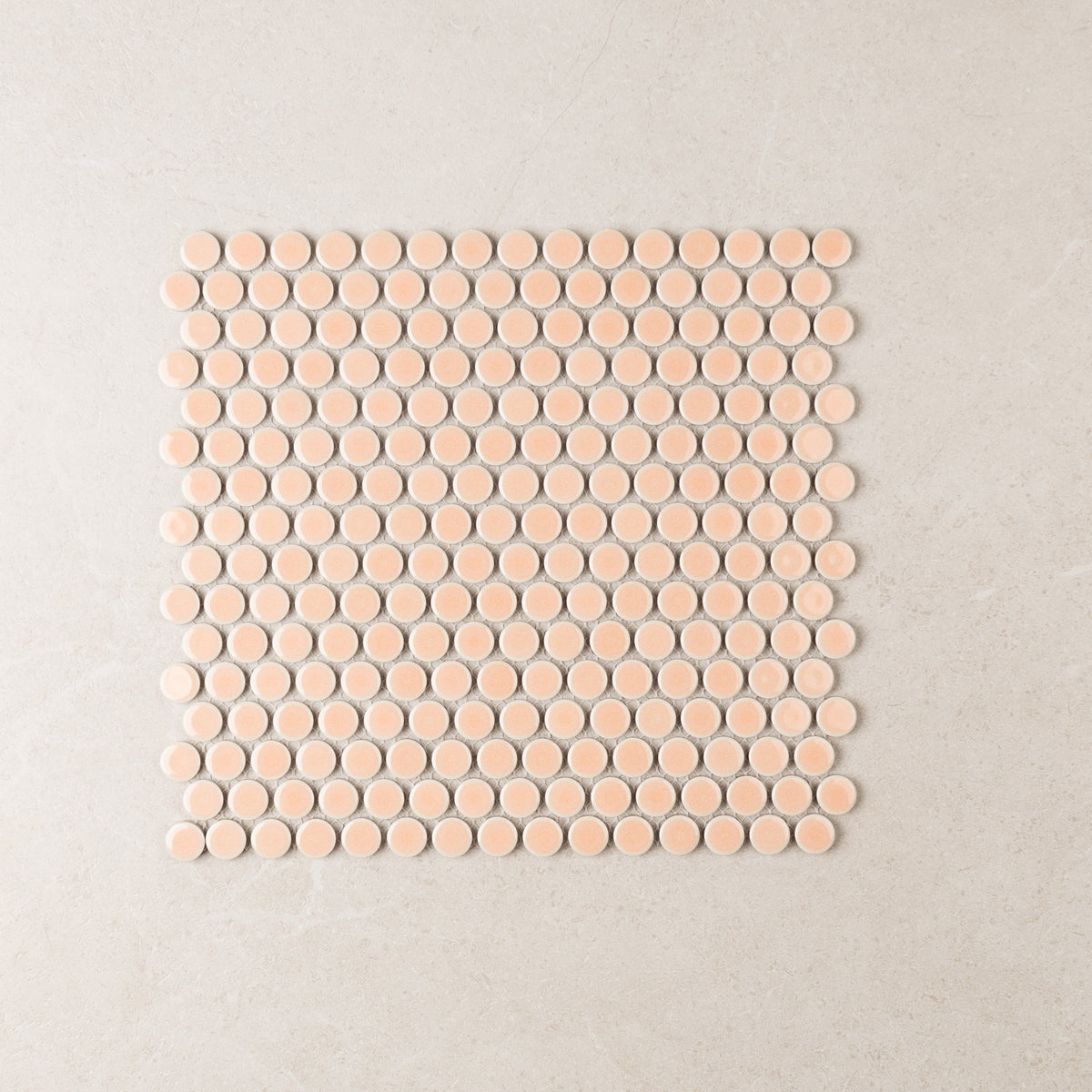 Vintage Pink Penny Round – Matt finish