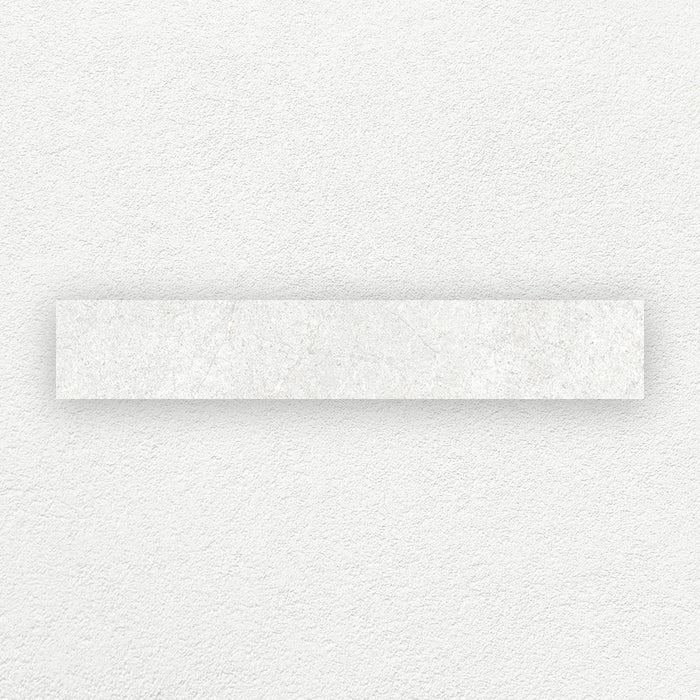 Pietra White 50 x 300 porcelain subway tile #Colour_White