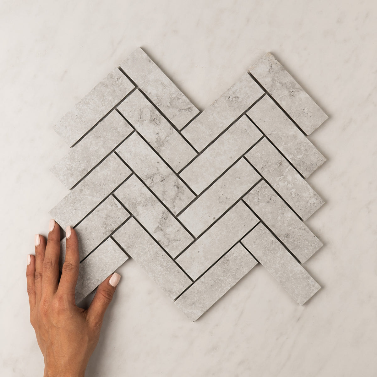 Precious Herringbone Mosaic Series