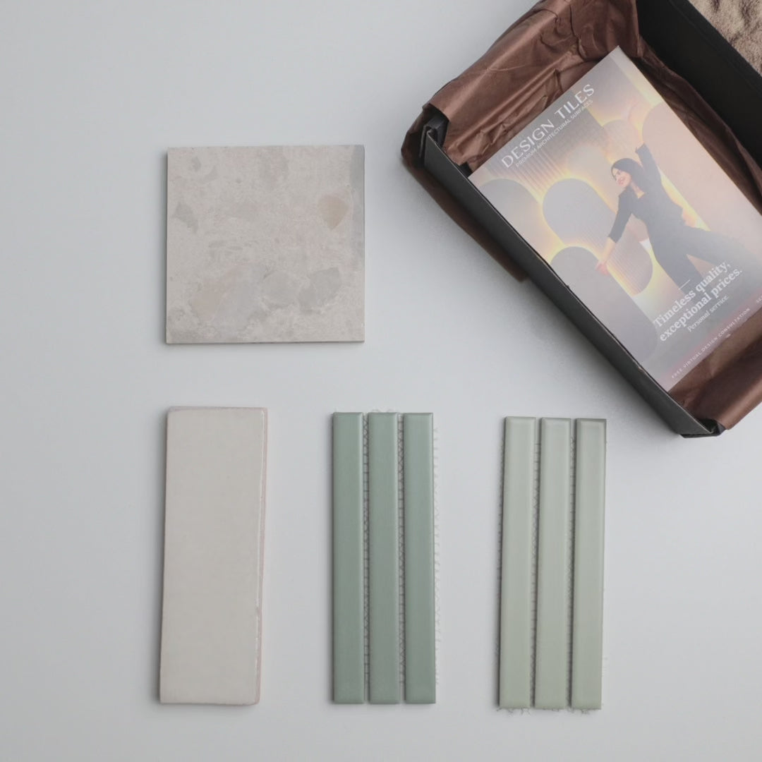 Calming Loftus Tile Sample Box video