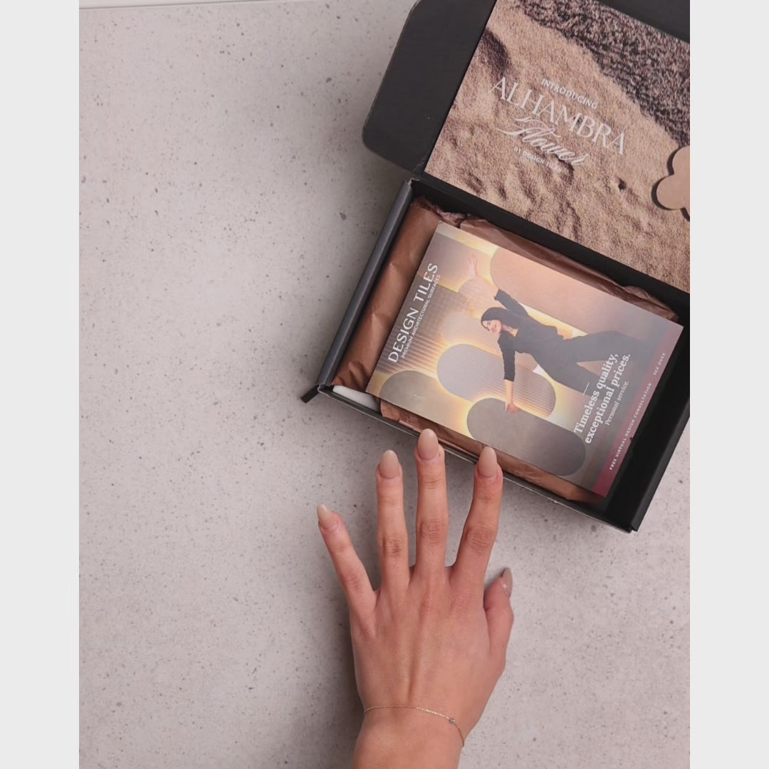 Sunkissed Sans Souci Tile Sample Box video