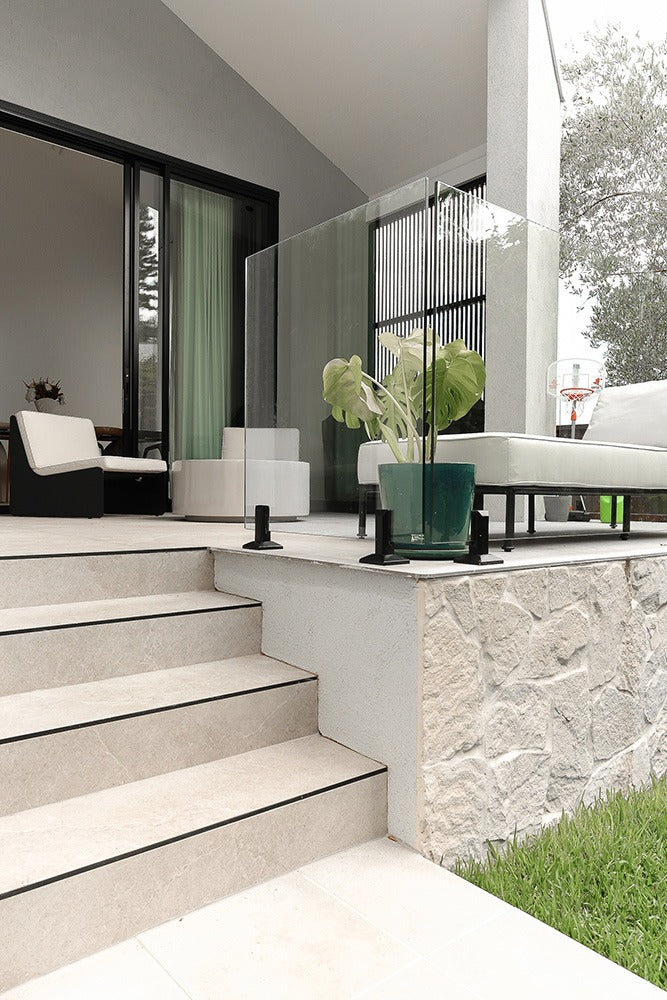 Quiet Limestone Architecture