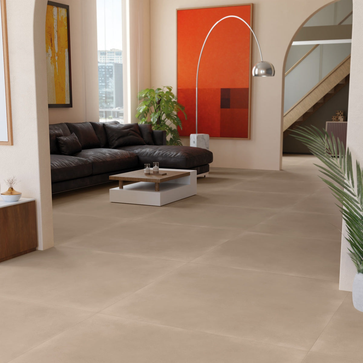 Res Terracotta Italian Floor & Wall Tile in Corn, Matt finish