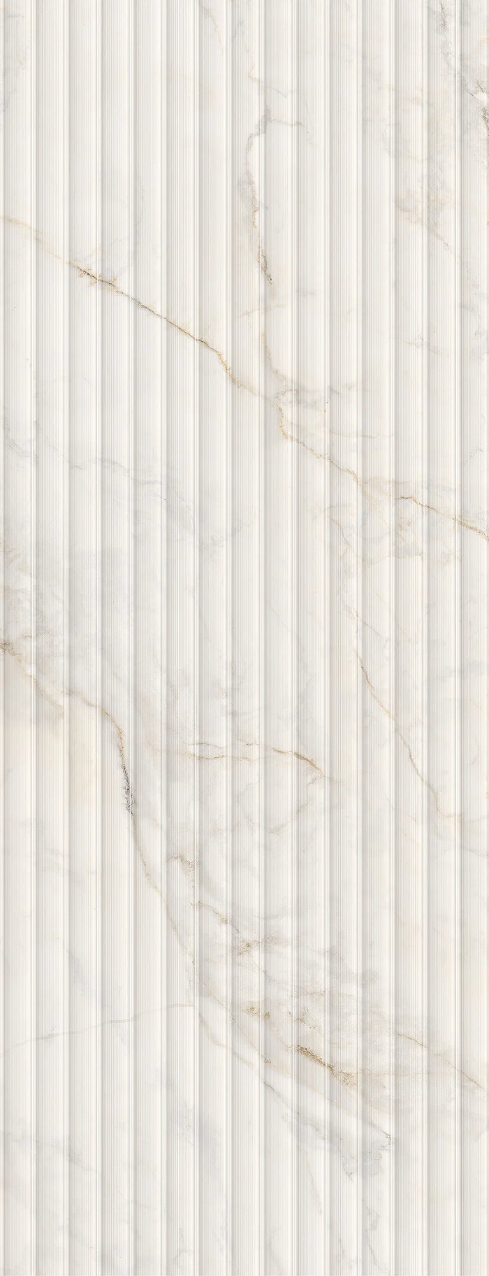 Apuano Oro Graffi Fluted Ceramic Wall Tile
