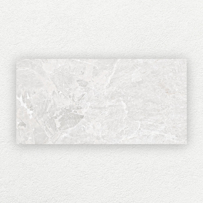 Rhythm White porcelain tile #Colour_White
