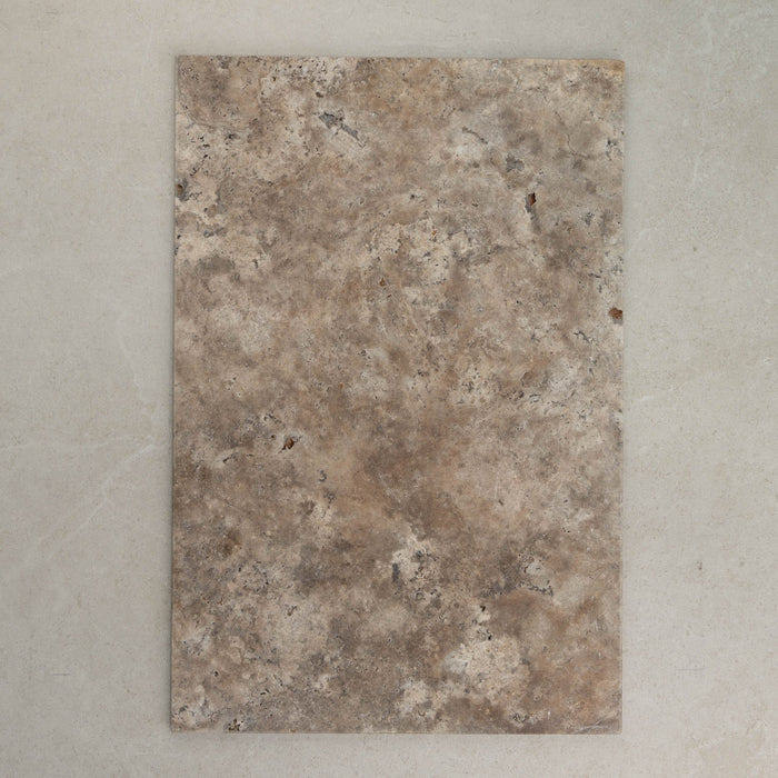 Travertine Silver Natural Stone Tile – Tumbled finish