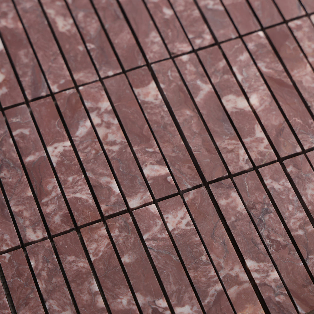 Stack Regal Purple Marble Mosaic 305x298 mm