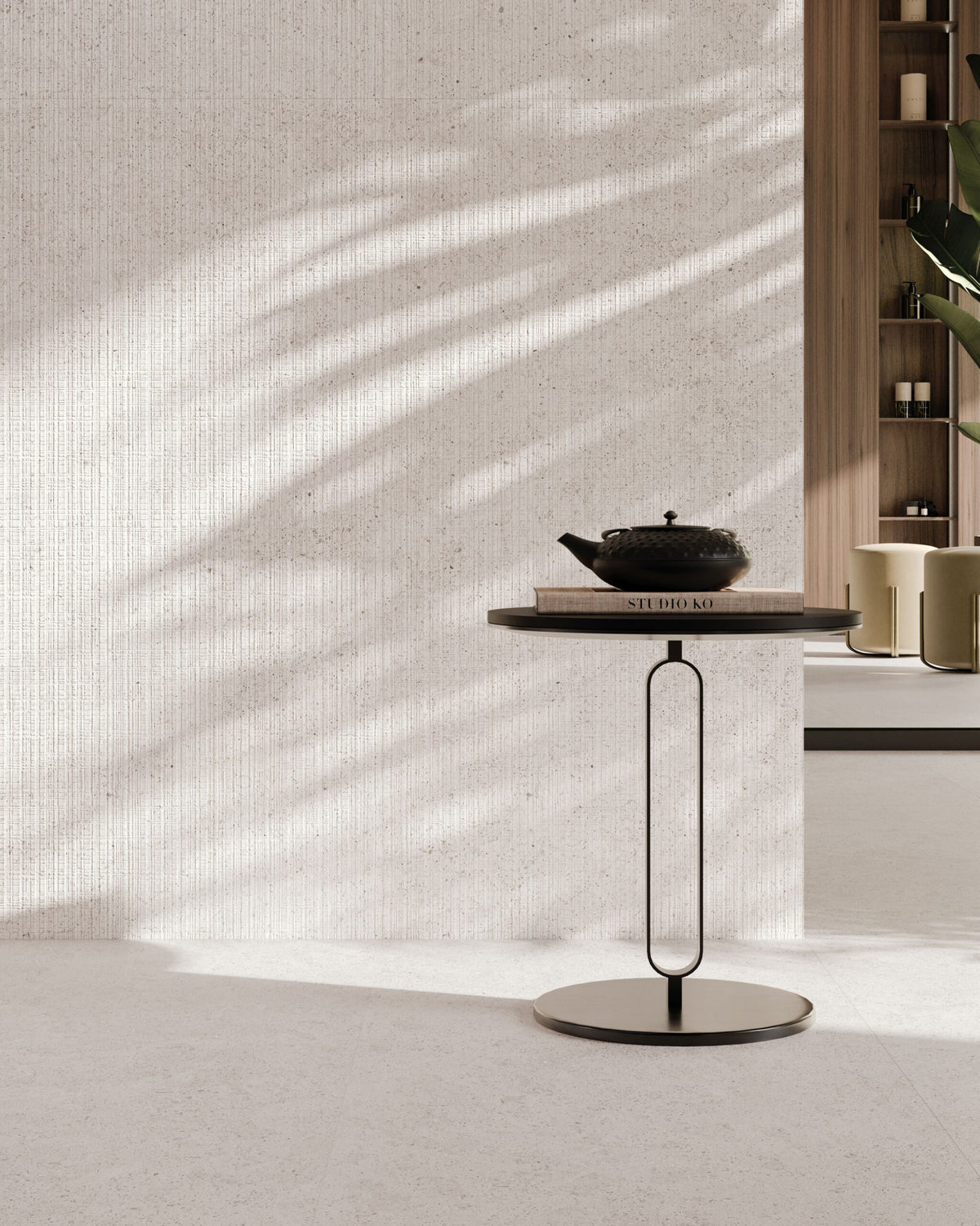 Moonlit Stone Look Porcelain Floor & Wall Tile