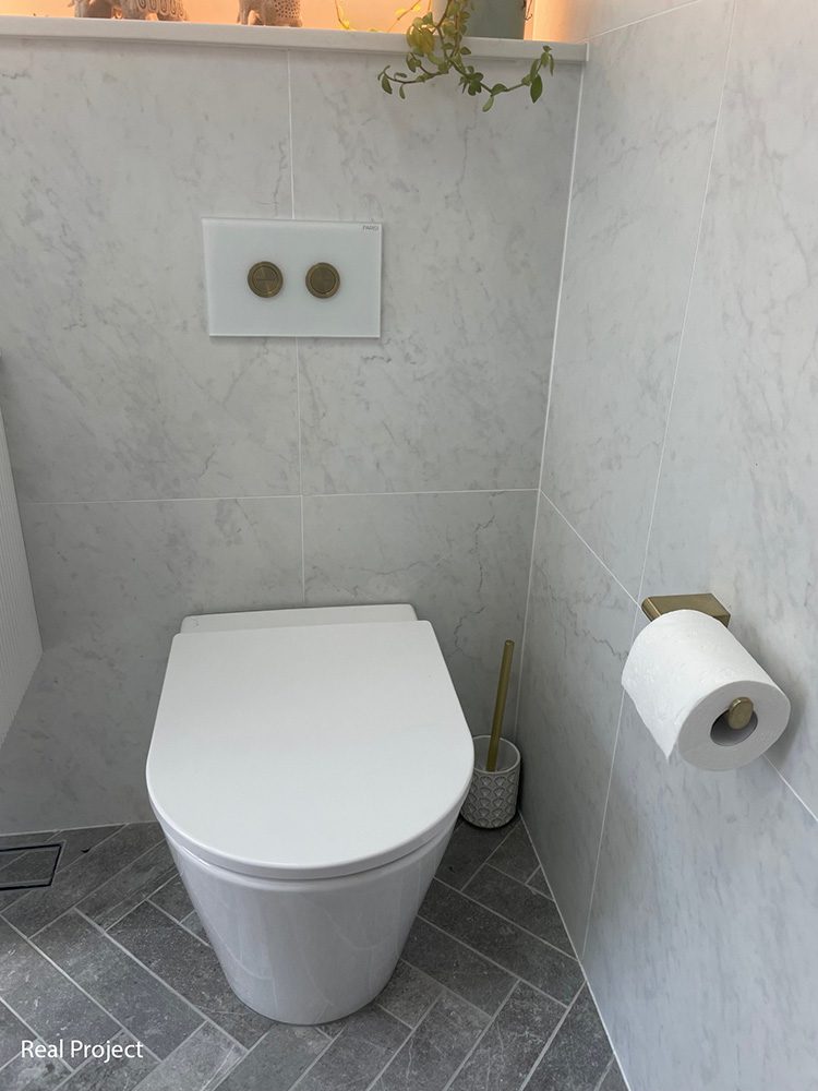 Bianco Carrara Marble Look Tile – Matt & Polished finish