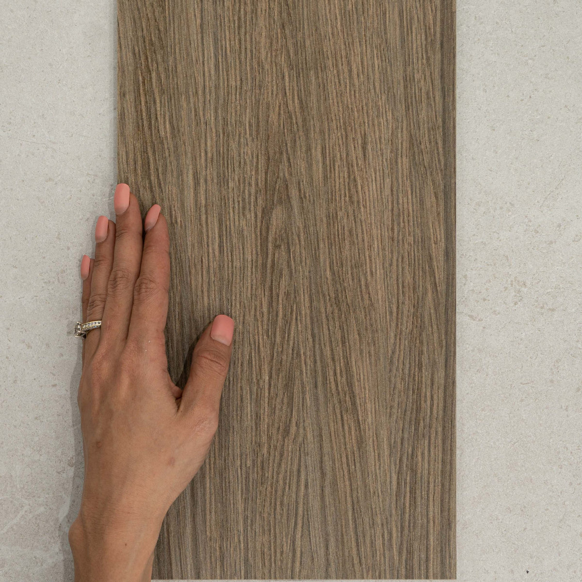Timberland Series Porcelain Timber Tile 200x1200mm in Dark Oak