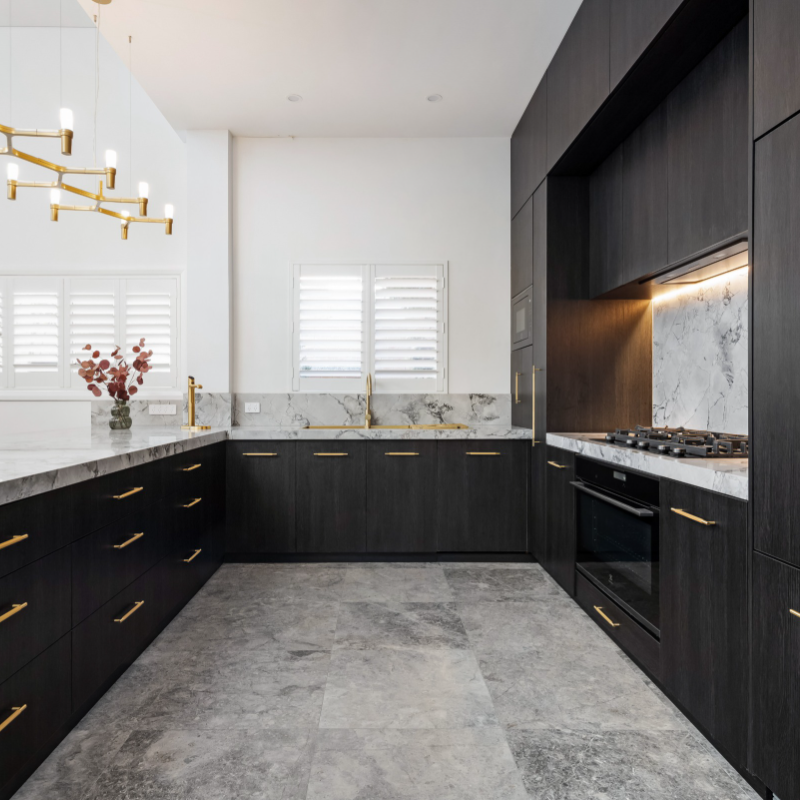 Tundra Grey Honed Marble Indoor Floor and Wall Tile