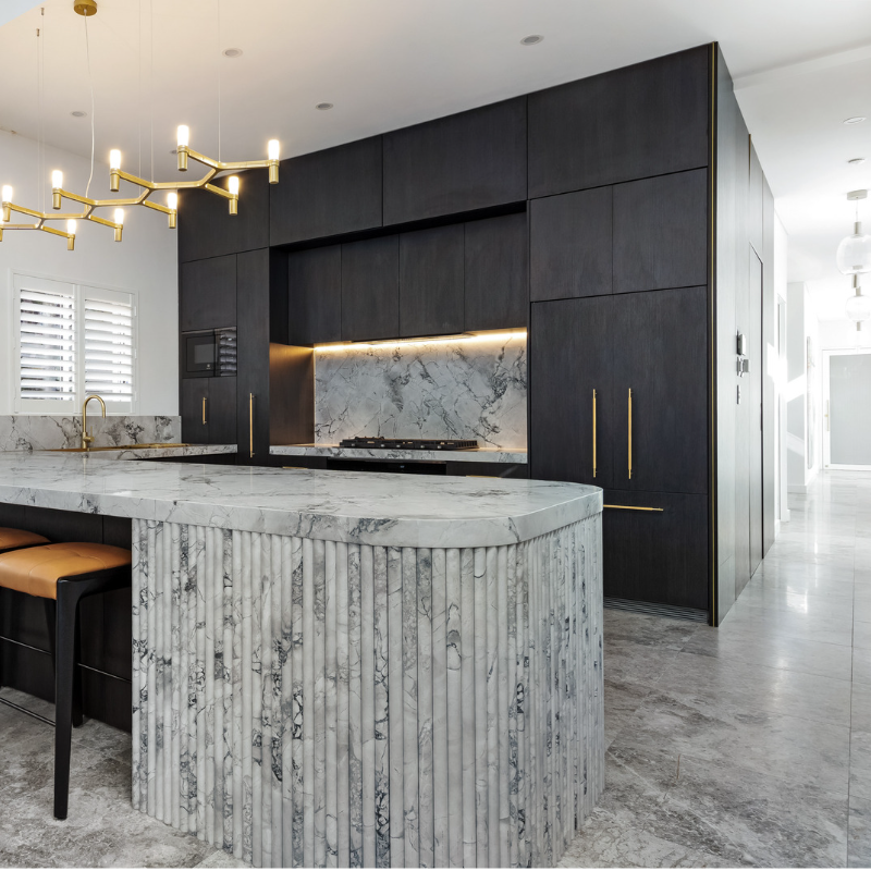 Tundra Grey Honed Marble Indoor Floor and Wall Tile