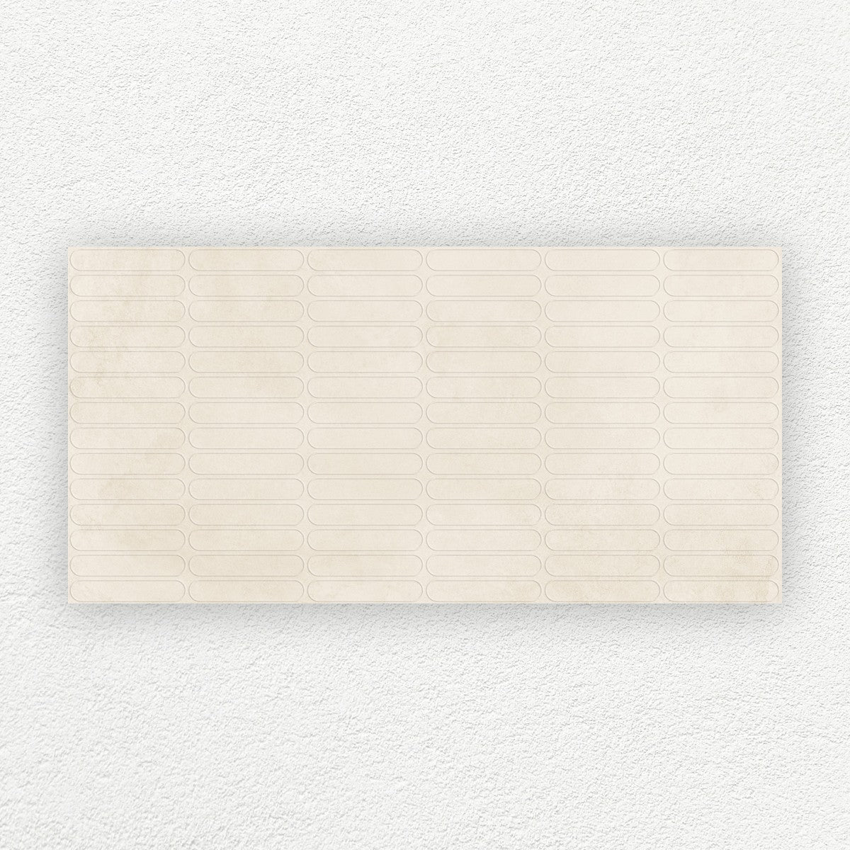 Venice Sabbia porcelain tile 3D capsule decor