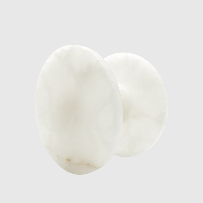 Lock & Entry Door Package in White Onyx | Zephra #Stone_White Onyx
