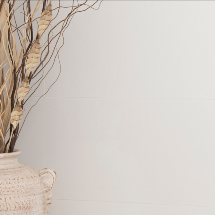 White Wall Series Ceramic Tile in Snow & Biscuit, Gloss & Matt finish
