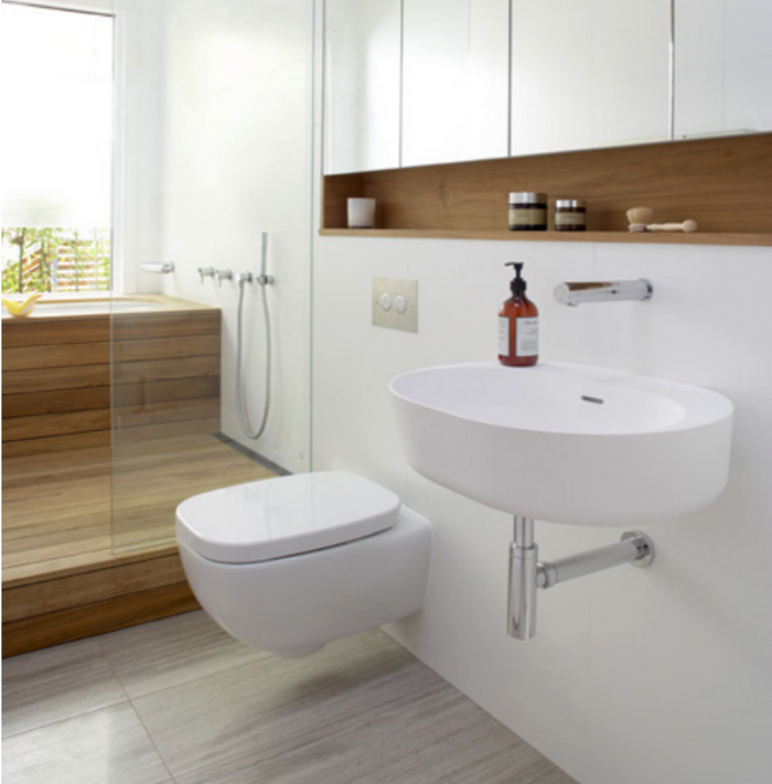 White Wall Series Ceramic Tile in Snow & Biscuit, Gloss & Matt finish