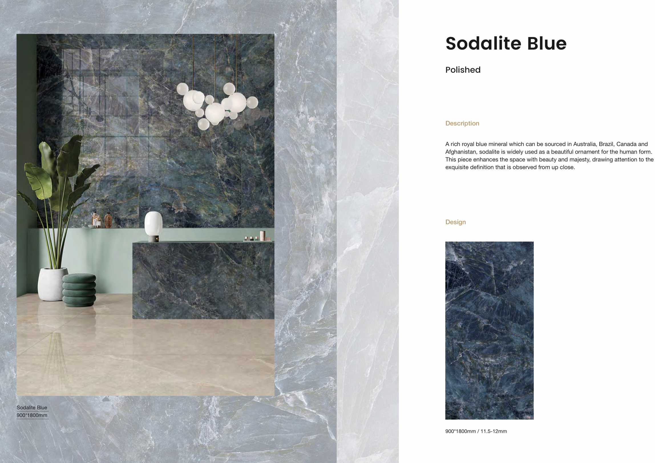 Sodalite blue